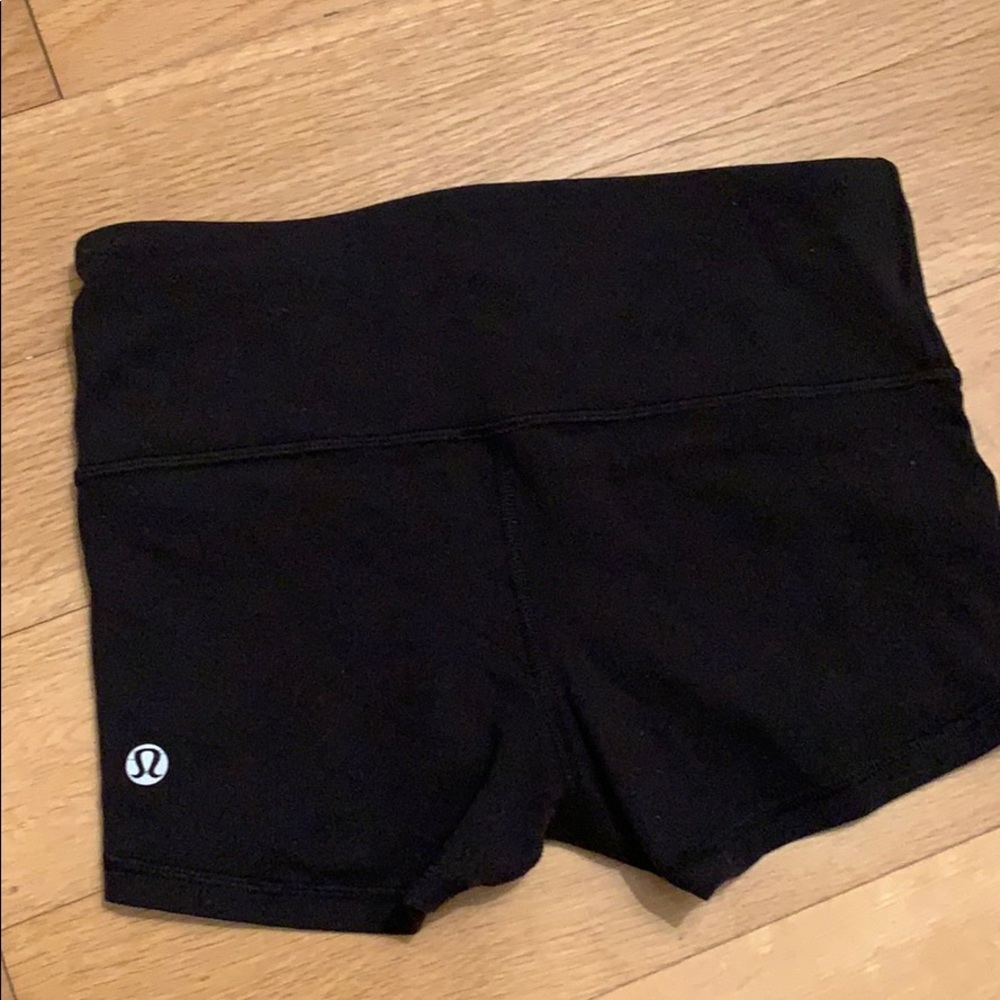 Lululemon Spandex Booty Shorts